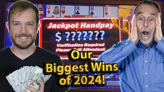 Our Biggest Video Poker Wins of 2024 NonStop Casino Action [upl. by Niltac]