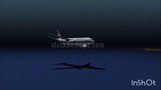 Yemenia Flight 626  crash animation [upl. by Vish]