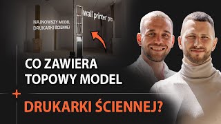 DRUKARKA ŚCIENNA  prezentacja modelu wall printer⁺ pro  wall printers⁺ [upl. by Farver]