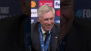 ANCELOTTI alucina con RONCERO tras la FINAL [upl. by Yung585]