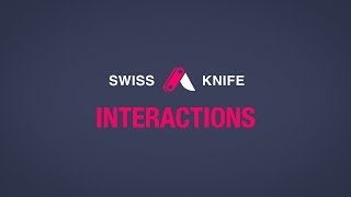 Swiss Knife Interactions [upl. by Treblah]