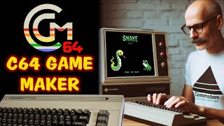 C64 Game Maker Installazione  Commodore 64 [upl. by Mcnully]