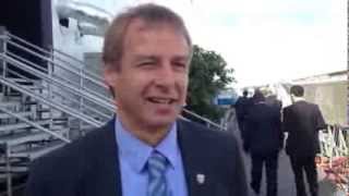 Jurgen Klinsmann Reacts to USMNT Draw [upl. by Anigriv]