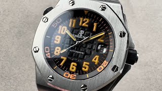 Audemars Piguet Royal Oak Offshore Scuba Boutique Edition 15701STOOD002CA01 AP Watch Review [upl. by Ayoral451]