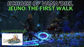 FFXIV  Echoes of Vanadiel Part 1  Jeuno The First Walk   Dawntrail Alliance Raid [upl. by Enileve465]