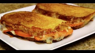 Grilled Cheese amp Tomato SandwichHow to and Recipe  Byron Talbott [upl. by Zobias]