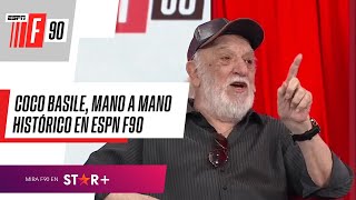 quotPELÉ MARADONA Y MESSI SON LOS 3 MÁS GRANDESquot el MANO A MANO COMPLETO con COCO BASILE en ESPNF90 [upl. by Anwahsal]