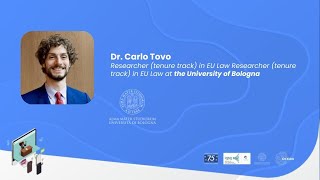 Dr Carlo Tovo  Warmup online session 2 2 of 4  Digital Future of Justice 2 0 [upl. by Myke]