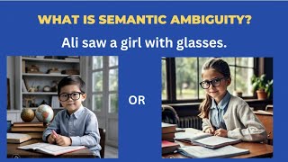 Semantic Ambiguity Meaning in Urdu and Hindi  Semantics Linguistics  youtube semantica [upl. by Gastineau]