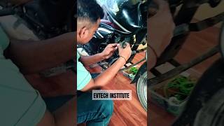 Two wheeler wiring test EVTECHInstitute automobile shorts motivation ev fun electrical [upl. by Suiramad]