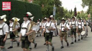 Festzug Unterhaching 2011  Münchner Wochenanzeiger [upl. by Erdied]