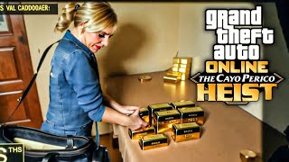 GTA Cayo Perico Remaigened by AI  GTA Online Heist gameplay [upl. by Htur]