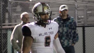 Thaddeus Moss 16  Mallard Creek NC UTR Top Plays 2015 [upl. by Agemo895]