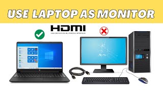 Use a Laptop as a Monitor with HDMI [upl. by Melvyn]