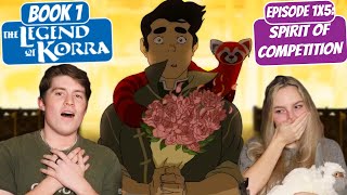 BOLIN GETS HIS HEART BROKEN  Legend of Korra Reaction  Episode 5 quotThe Spirit of Competitionquot [upl. by Survance]