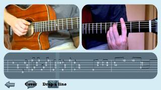 Learn When you wish upon a star arranged By Chet Atkins Acoustic guitar [upl. by Aisanat]