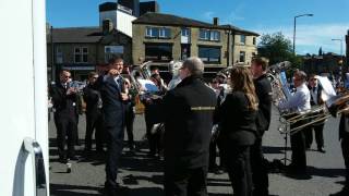 Milnrow Band Brighouse March Contest 2017 [upl. by Nyla]