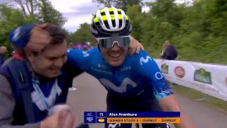 Alex Aranburu takes the win in Durbuy after tough fourth stage of Baloise Belgium Tour [upl. by Skantze258]