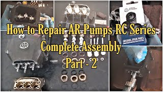 AR Pumps Repair Triplex Plunger Pumps I Complete Assembly I Part2 I Eklawya [upl. by Lleddaw624]