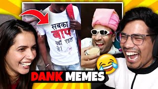 REACTING On Viral DANK MEMES With My Sister 🤣 [upl. by Elocin]