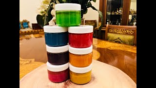 How To Make Colored Sugar Scrub مشروع تجاري طريقة عمل مقشر ملون للجسم [upl. by Pfaff810]