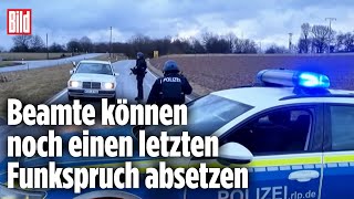 Kusel in RheinlandPfalz Zwei Polizisten bei Verkehrskontrolle erschossen [upl. by Beutler]