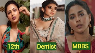 Tamil cinema Movie Actress Education [upl. by Zobe]