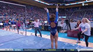 Katelyn Ohashi UCLA 2018 Bars vs Utah 99 [upl. by Melli647]