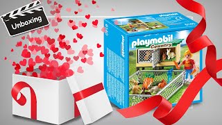 Playmobil Familie Martin  Unboxing Hasenstall 6140 🐇  Playmobil Unboxing  Bibi und Tina [upl. by Eeldarb]