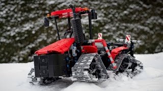 LEGO Technic Case IH Quadtrac 620 [upl. by Naejeillib]