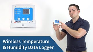 RFRHTemp2000A  Wireless Temperature amp Humidity Logger [upl. by Arad721]