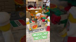 LEGO Winter Village  Swedish Chef Takes Over 🇸🇪 lego legowintervillage christmas [upl. by Lose]