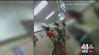 Principal students fire back after video of fight released [upl. by Fair]