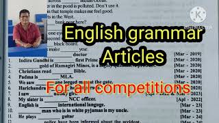 what are articles  where to use articles  where to use definite article  use indefinite articles [upl. by Attinahs161]