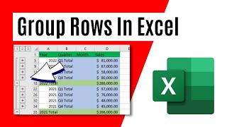 How To Group Rows in Excel [upl. by Adi698]