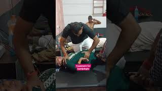 Chiropractic treatment for hemiplegia by dr suraj saroj mo 91408 34884 [upl. by Kcirdahs]