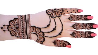 😱🔥easy top Arabic mehndi designweddingDulhan special mehndidesignsimplehenna madhieid mehandi [upl. by Pall858]