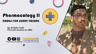 Pharmacology II  Heart Failure Part 2Beta Blocker Diuretics Vasovenodilators Inotropic Other [upl. by Yemane807]