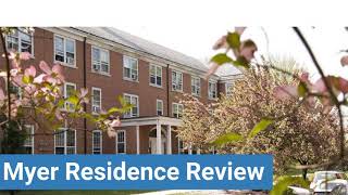 Elizabethtown College Myer Residence Review [upl. by Lashond]