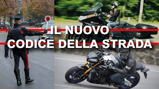 Nuovo codice della strada per noi Bikers bene o male [upl. by Kcarb]