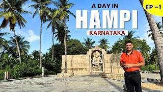 EP  1 A Day in Hampi Karnataka  Only episode of Vijayanagar kingdom on visa2explore [upl. by Butterfield]