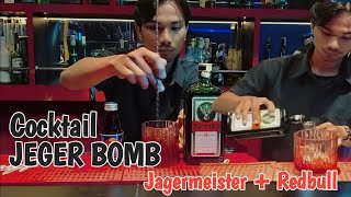 JAGER BOMB by Bartender Jhanhari Chandra [upl. by Talbert479]