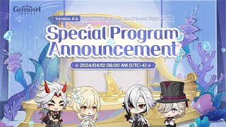 46 BANNER UPDATES AND REWARDS LIVESTREAM THIS FRIDAY  Genshin Impact [upl. by Aitrop175]