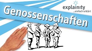 Genossenschaften einfach erklärt explainity® Erklärvideo [upl. by Keely]