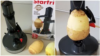 Starfrit Rotato Express Electric Peeler Review and Demonstration [upl. by Alby]