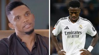 Etoo BALLON DOR RODRI  VINICIUS A ETE VICTIME DE RACSME COMME MOI ET DROGBA A LEPOQUE [upl. by Odnamra]