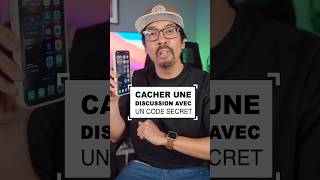 CACHER UNE DISCUSSION WHATSAPP AVEC UN CODE SECRET  shorts whatsapp [upl. by Moulton]