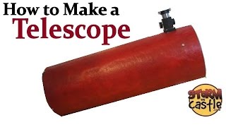 How to Make a Telescope  8 Inch Newtonian Reflector Part 1 [upl. by Ayrolg]