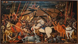 Paolo Uccello La battaglia di San Romano analisi opera spiegazione quadro Paolo Uccello documentario [upl. by Revned]