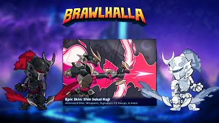 Brawlhalla  On Test Le Nouveau Skin Epic De Koji  Gameplay Koji [upl. by Merralee]